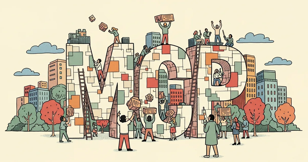 Editorial illustration for: MCP Just Hit 97 Million Installs — The Protocol Nobody Heard of 18 Months Ago Is Now the Backbone