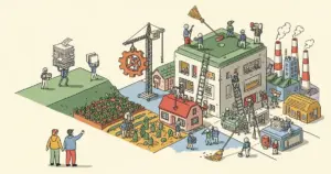 Editorial illustration for: 2 Brothers Made $1.8 Billion With AI Doing Almost Every Job — Medvi Has 2 Employees