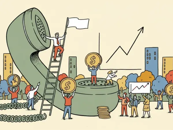 Editorial illustration for: Medvi Founder Matthew Gallagher Scales AI-Built Telehealth Startup to $1.8 Billion in Sales