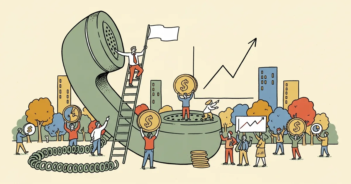 Editorial illustration for: Medvi Founder Matthew Gallagher Scales AI-Built Telehealth Startup to $1.8 Billion in Sales