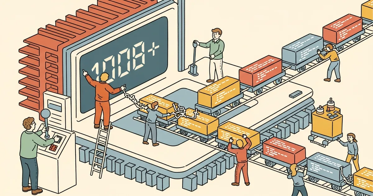Editorial illustration for: MegaTrain Trains 100B+ LLMs on One GPU, Outpaces DeepSpeed ZeRO-3 by 1.84×