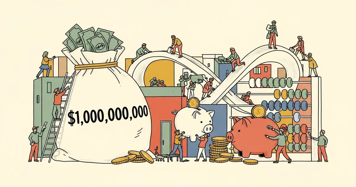 Editorial illustration for: Meta Is Paying Top AI Execs Up to $1 Billion Each in Bonuses