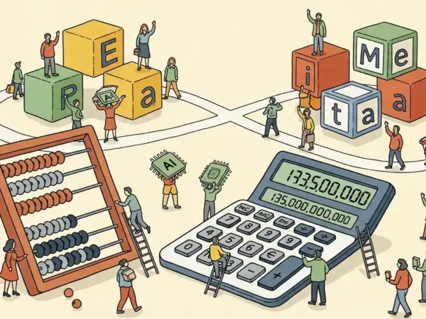 Editorial illustration for: Meta Is Firing 8,000 People on May 20 While Spending $135 Billion on AI — The Math Is Brutal
