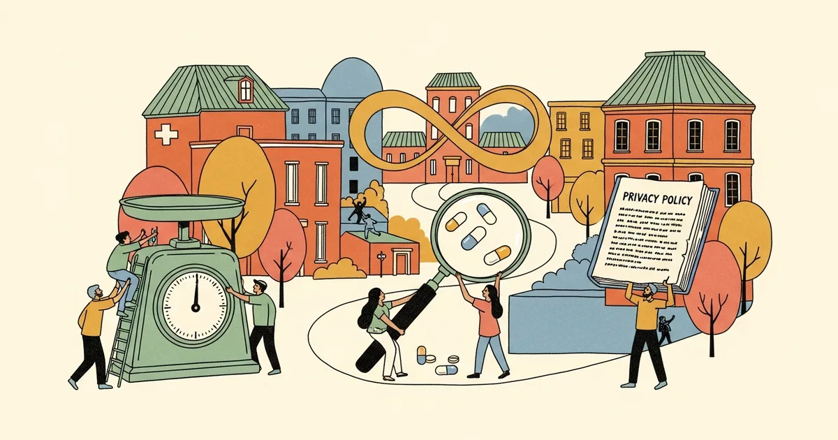 Editorial illustration for: Meta's Muse Spark Solicits User Health Data Without HIPAA Safeguards