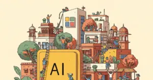 Editorial illustration for: Microsoft Just Bet $17.5 Billion on India's AI Future — Its Biggest Asia Investment Ever