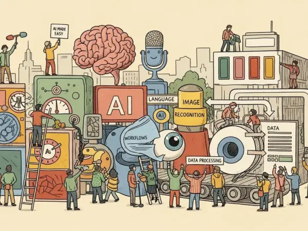 Editorial illustration for: Microsoft Made Multi-Model AI Workflows Available to Everyone — Not Just Developers