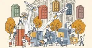 Editorial illustration for: Microsoft's MAI Division Ships Foundational Models Six Months After Formation