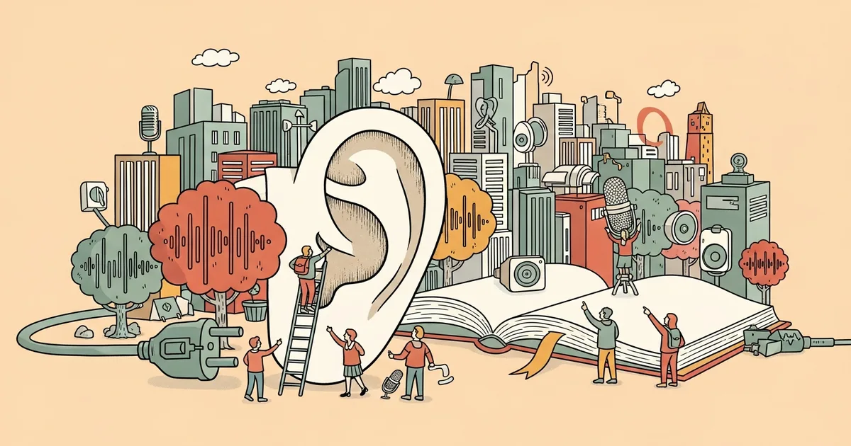 Editorial illustration for: Microsoft VibeVoice ASR Joins Hugging Face Transformers; TTS Code Pulled After Misuse