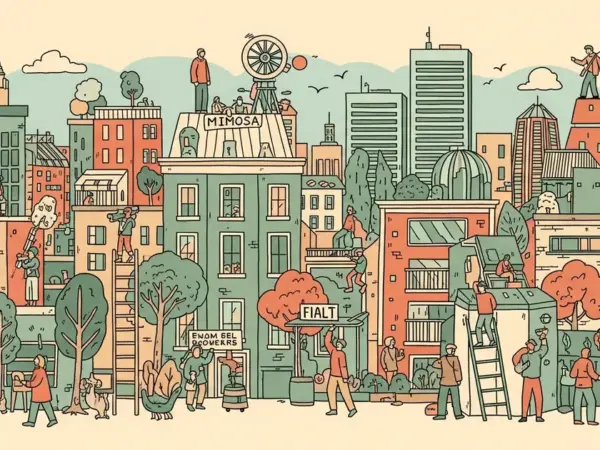 Editorial illustration for: Mimosa Framework: Toward Evolving Multi-Agent Systems for Scientific Research