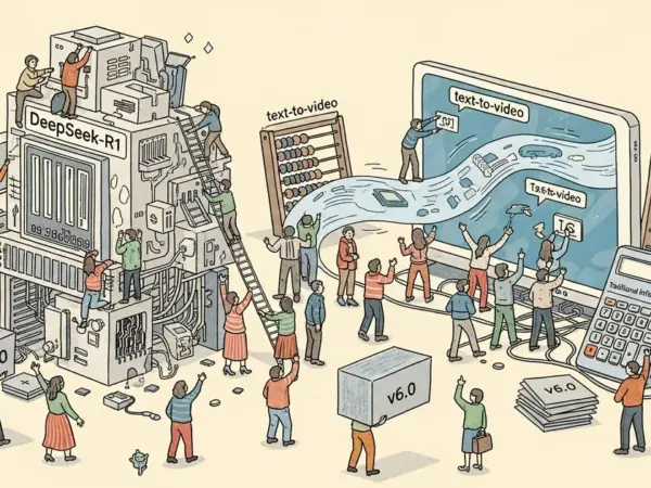 Editorial illustration for: MLPerf Inference v6.0: Largest Benchmark Overhaul Adds DeepSeek-R1 and Text-to-Video Tests