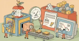 Editorial illustration for: AI Is Eating Its Own Garbage — And the Quality Collapse Is Already Measurable