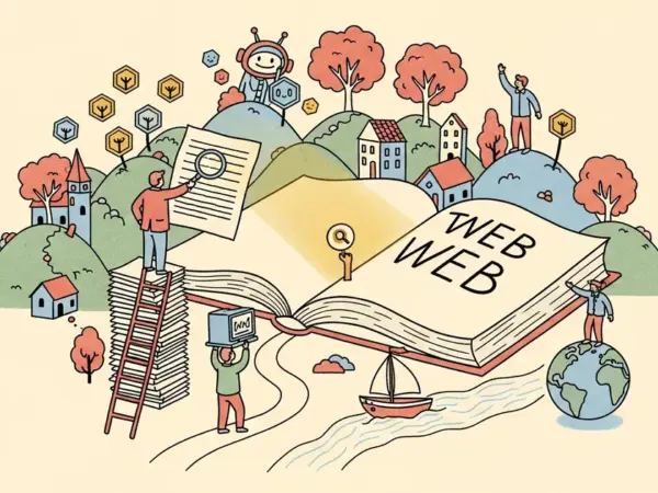 Editorial illustration for: This 8B Open-Source AI Agent Beats GPT-4o at Browsing the Web