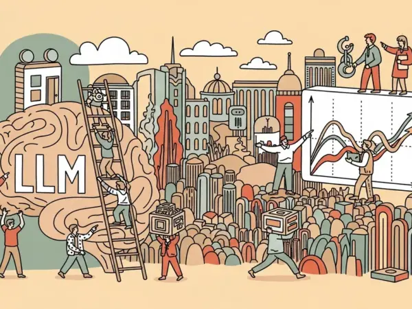 Editorial illustration for: Multi-Agent LLMs for Adaptive Acquisition in Bayesian Optimization