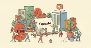 Editorial illustration for: Musk Amends OpenAI Lawsuit to Route $150B in Damages to Nonprofit