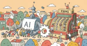 Editorial illustration for: NBER: 90% of Firms Saw No AI Productivity Gain Over Three Years