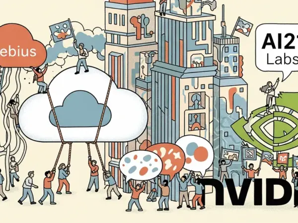 Editorial illustration for: Nebius in Acquisition Talks With AI21 Labs After Nvidia Deal Reportedly Falls Through