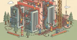 Editorial illustration for: Nebius plans $10 billion AI data center in Finland near Russian border