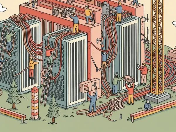 Editorial illustration for: Nebius plans $10 billion AI data center in Finland near Russian border