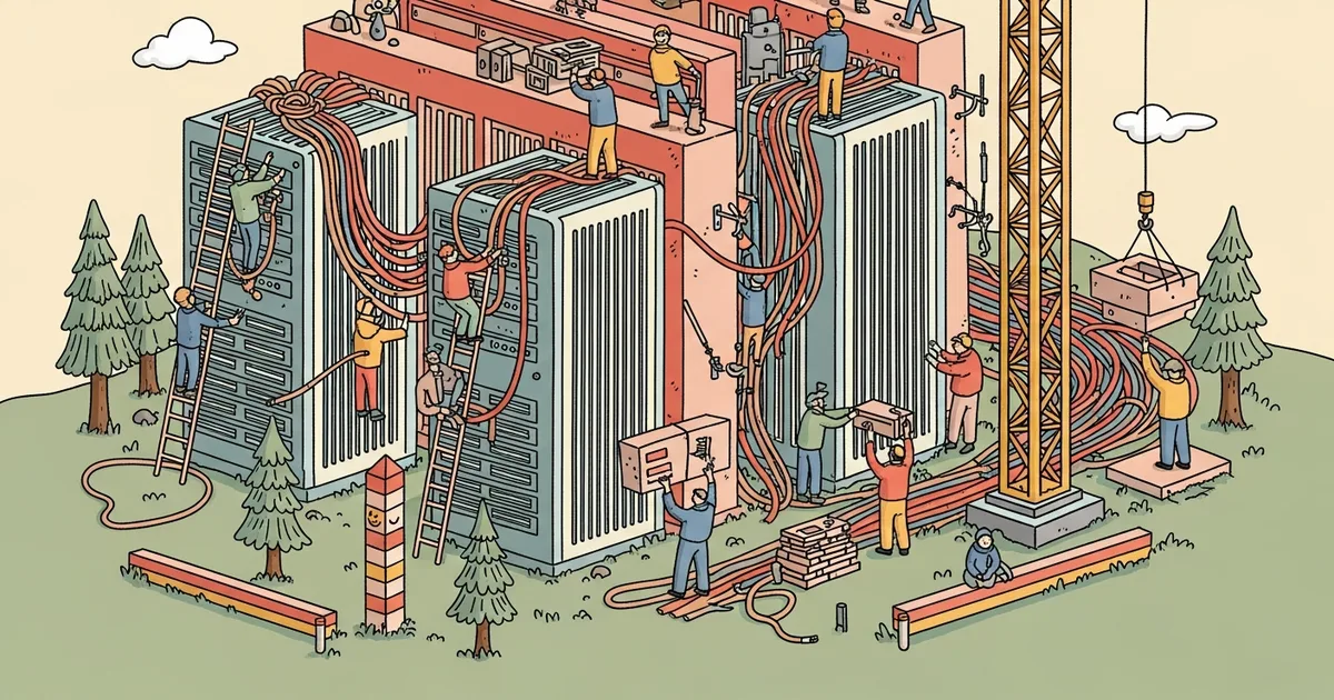 Editorial illustration for: Nebius plans $10 billion AI data center in Finland near Russian border