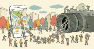 Editorial illustration for: Niantic's AI World Model Runs on 30 Billion Pokémon Go Photos