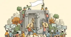 Editorial illustration for: North Korean Hackers Used AI to Pose as a Trading Firm for 6 Months — Then Stole $270 Million