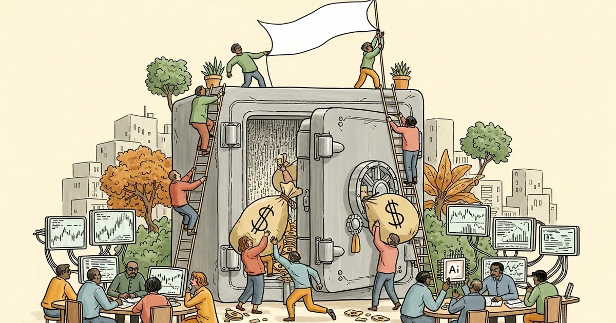 Editorial illustration for: North Korean Hackers Used AI to Pose as a Trading Firm for 6 Months — Then Stole $270 Million