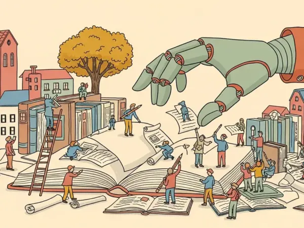 Editorial illustration for: AI Startup Nota Stole 70+ Stories From Journalists It Claimed to Save