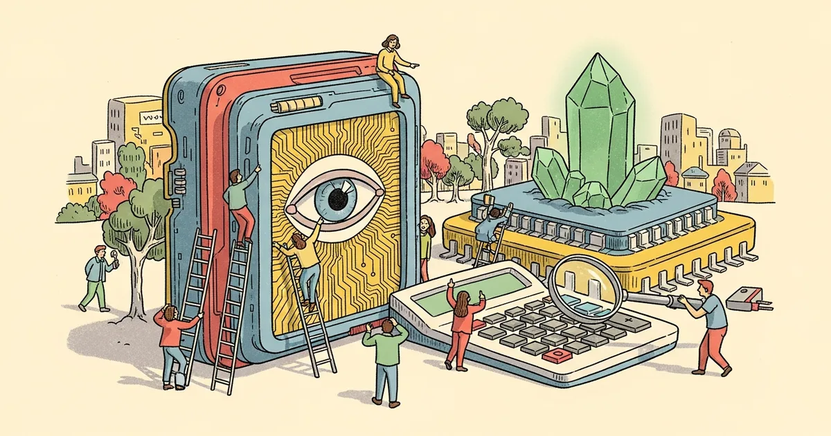 Editorial illustration for: NVIDIA's New Chip Makes Current AI Hardware Look Like a Calculator — Vera Rubin Explained