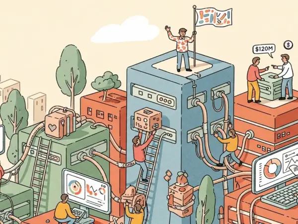Editorial illustration for: Omni Raises $120M to Give Enterprise AI Reliable Access to Business Data