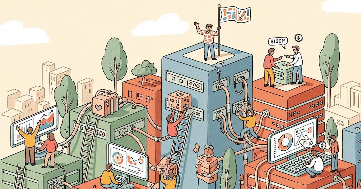 Editorial illustration for: Omni Raises $120M to Give Enterprise AI Reliable Access to Business Data