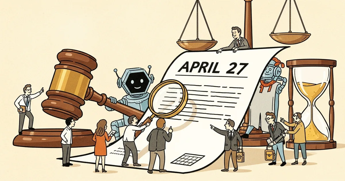 Editorial illustration for: OpenAI Accuses Musk of Staging a 'Legal Ambush' Before April 27 Trial