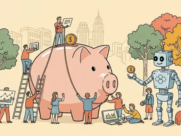 Editorial illustration for: OpenAI Acquires Personal Finance Startup Hiro in Acquihire