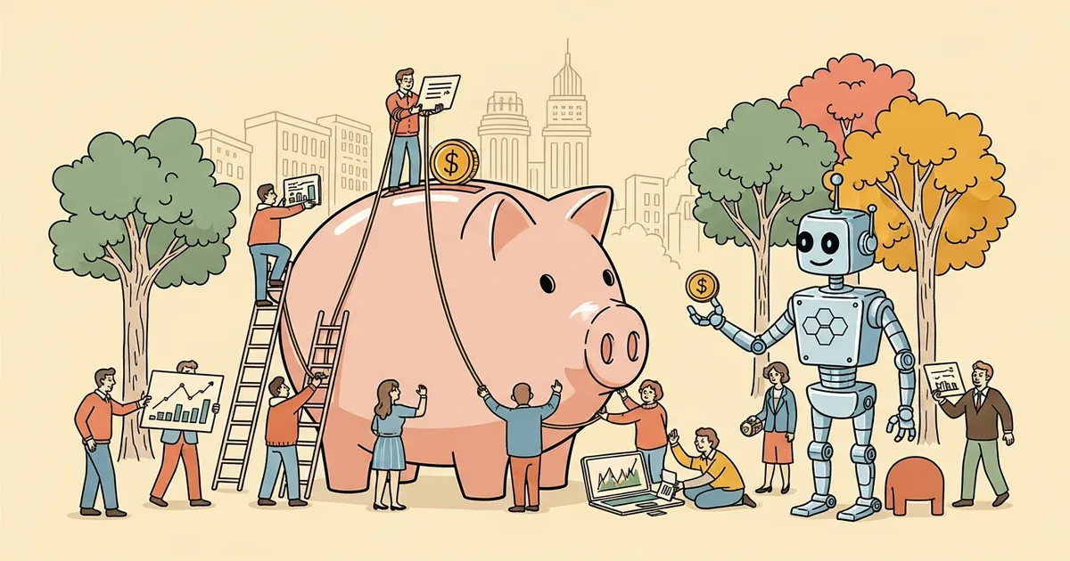 Editorial illustration for: OpenAI Acquires Personal Finance Startup Hiro in Acquihire