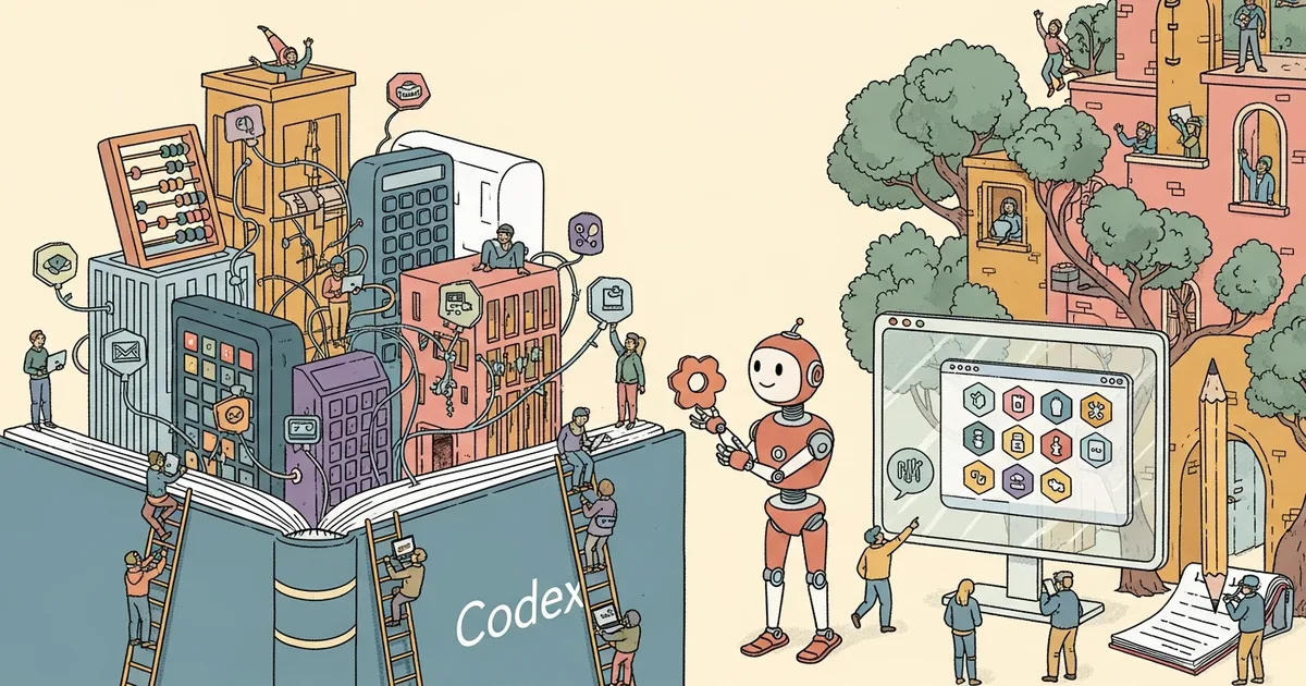 Editorial illustration for: OpenAI Adds Computer Use, 111 Plugins to Codex as Super App Foundation