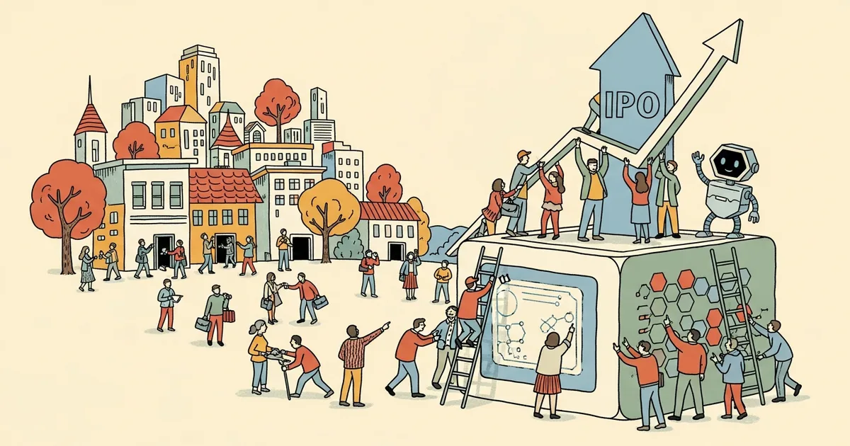 Editorial illustration for: OpenAI Just Committed $20 Billion to Cerebras — The NVIDIA Rival Is IPO-ing at $35 Billion This M