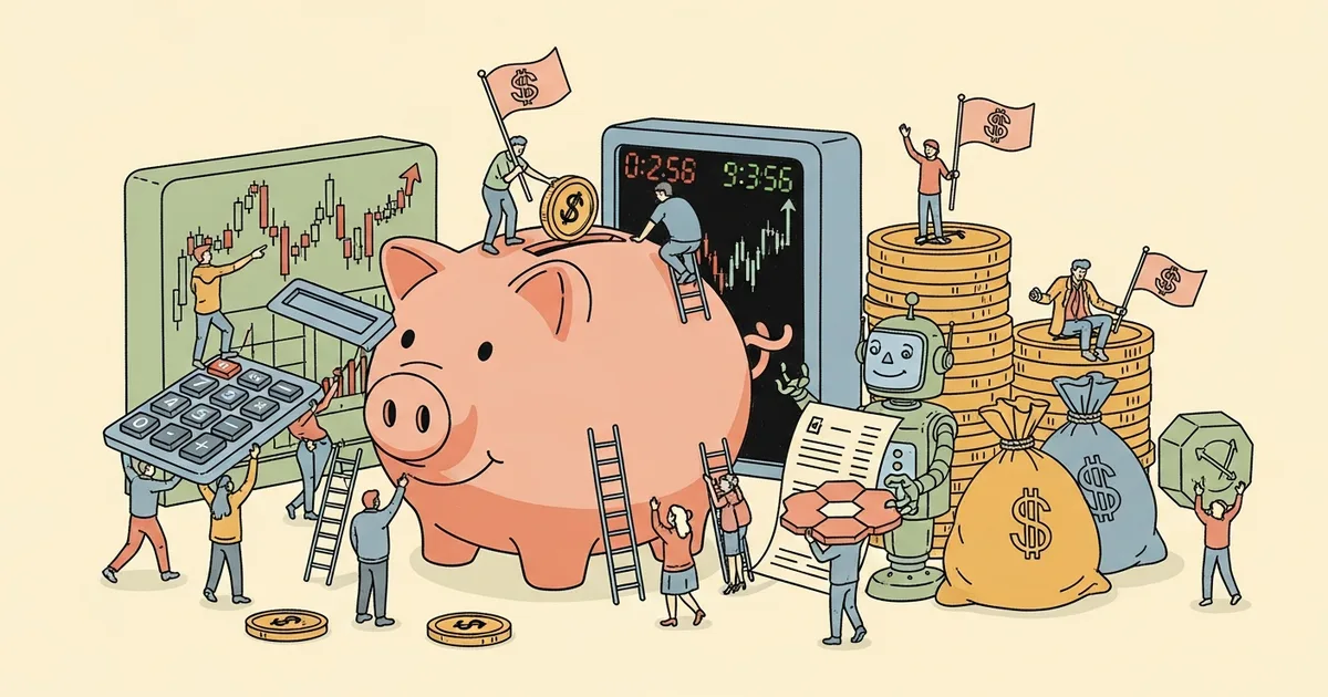 Editorial illustration for: OpenAI Just Bought Its Way Into Your Bank Account — ChatGPT Is About to Become Your Financial Adv