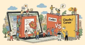 Editorial illustration for: OpenAI Codex Just Launched on Mac — Here's How It Stacks Against Claude Code and Cursor