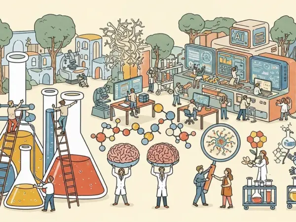 Editorial illustration for: OpenAI Just Committed $100 Million to Solve Alzheimer's With AI — The Largest AI Drug Discovery G