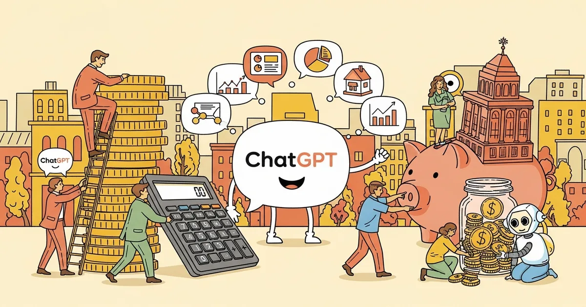 Editorial illustration for: OpenAI Buys Hiro Finance to Turn ChatGPT Into Your Personal CFO