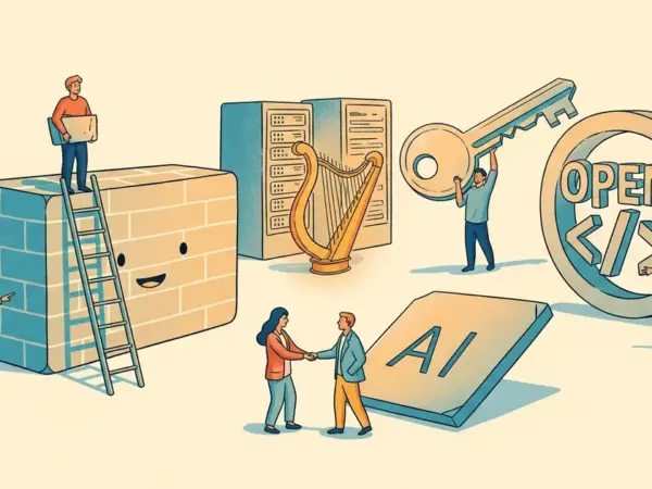 Editorial illustration for: OpenAI Joins Anthropic in Restricting Powerful Cybersecurity AI Access