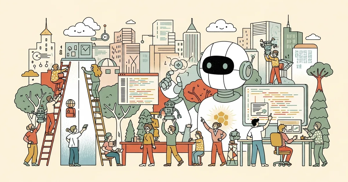 Editorial illustration for: OpenAI Launches GPT-5.5 with Agentic Coding Gains Over GPT-5.4
