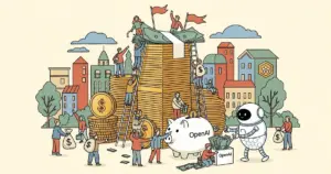 Editorial illustration for: OpenAI, not yet public, raises $3B from retail investors in monster $122B fund raise