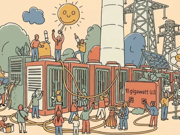 Editorial illustration for: OpenAI Reaches 10-Gigawatt US AI Compute Milestone Years Ahead of Schedule