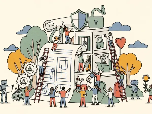 Editorial illustration for: OpenAI Releases Child Safety Blueprint to Counter AI-Enabled Exploitation