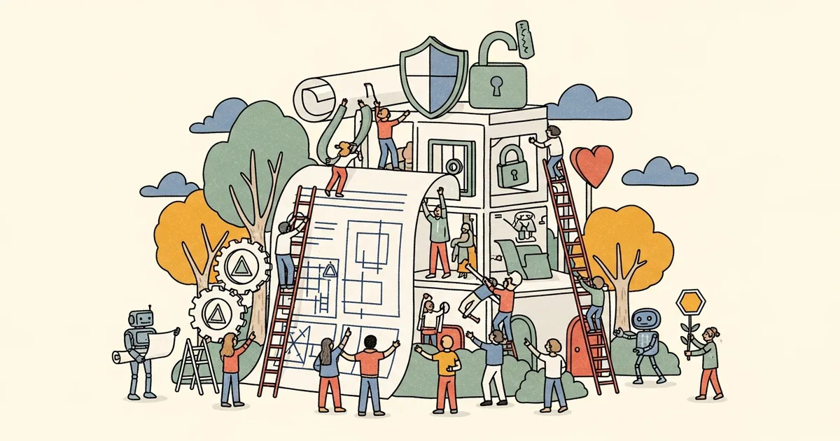 Editorial illustration for: OpenAI Releases Child Safety Blueprint to Counter AI-Enabled Exploitation