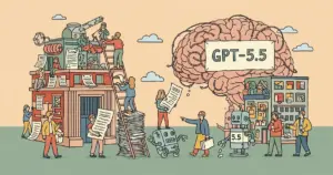 Editorial illustration for: OpenAI: Reuse Old Prompts and GPT-5.5 Will Underperform