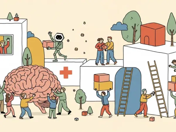 Editorial illustration for: OpenAI's Fidji Simo Reveals Neuroimmune Condition Relapse, Takes Leave as Company Restructures