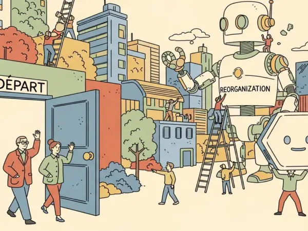 Editorial illustration for: OpenAI's Former Product Chief and Sora Team Lead Depart Amid Reorganization