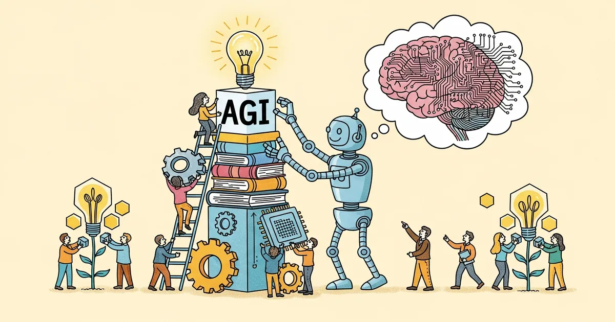 Editorial illustration for: OpenAI’s Greg Brockman Claims GPT Reasoning Models Have ‘Line of Sight’ to AGI