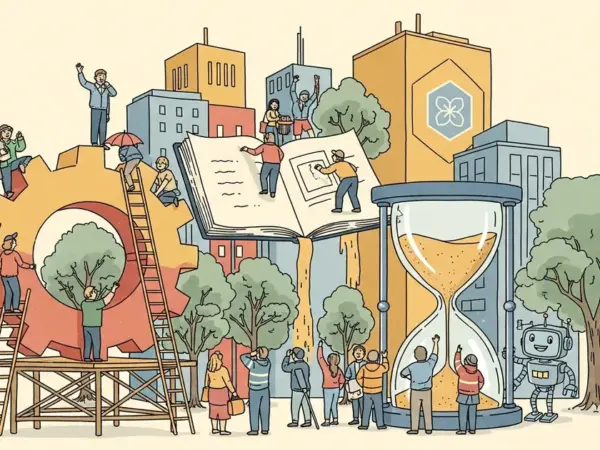 Editorial illustration for: OpenAI's Pachocki Says AI Progress 'Surprisingly Slow,' Forecasts Major Gains